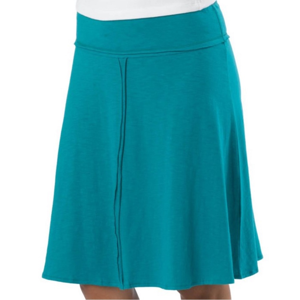 Prana Teal A-Line Skirt